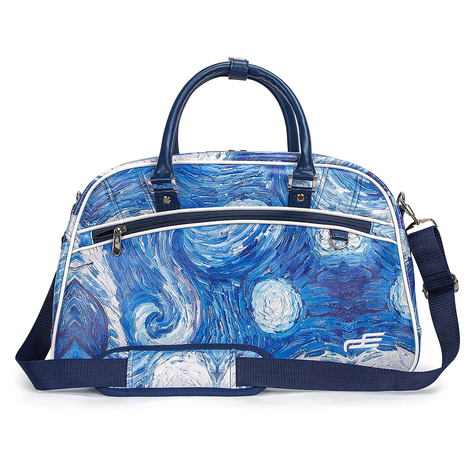 PLAYEAGLE Golf Boston Bag Van Gogh Starry For Clothes And Shoes Travel Sports Golf Colthing Bag Sports