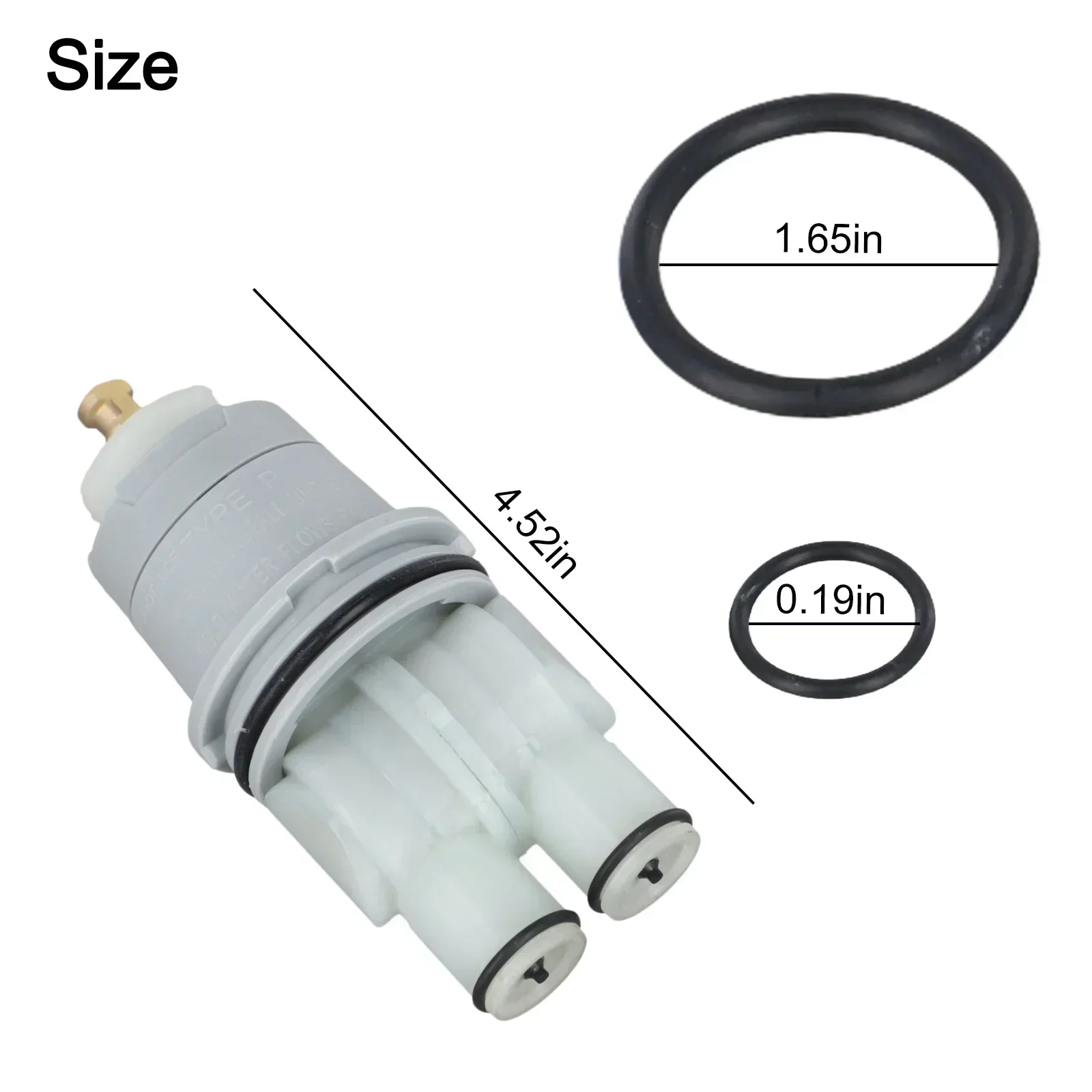 

Для сменного картриджа душевого клапана серии MultiChoice 1314 RP46074 для ванн/душевых систем с одной ручкой