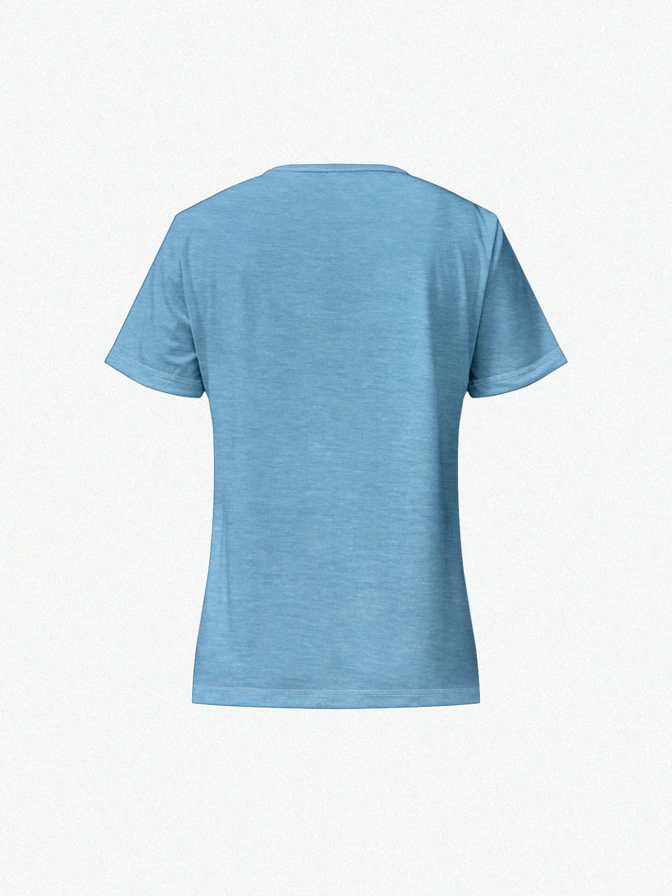 Sommer 2026 Neues Damen-T-Shirt mit V-Ausschnitt, Kurzarm, elegant, lässig, einfarbig, aus Baumwolle – Detail 5