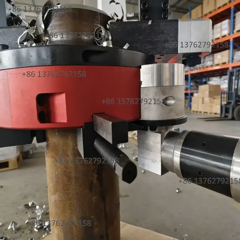 【2026】 OCS-168 Electric Portable Pipe Beveler Movable Od-mounted Pipe Beveling Machine with Multi Cuttable Bevels for
