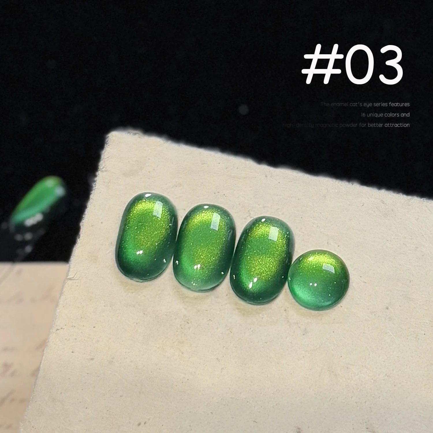 1 stks PSK 2025 nieuwe Emaille Cat Eye Gel Nagellak Whitening Blauw Paars Rood Groen Fonkelende Glazen Kraal Nail Art nagelbenodigdheden