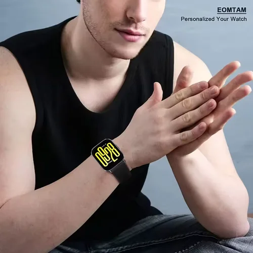 Imagen 2 del producto Correa de silicona de 22/20mm para Redmi Watch 5, correa deportiva activa, suave, cómoda y transpirable, accesorios para cinturón Redmi Watch 5 Lite