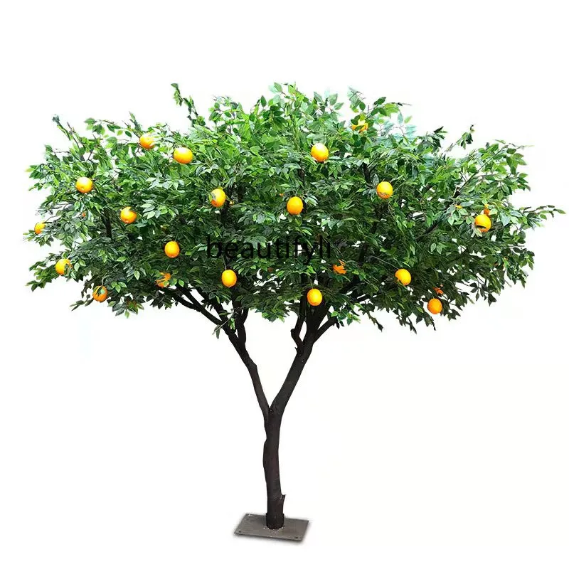 Emulational Fake Tree Fruit Trees Large Indoor Decorative Setting Decoration Props Trees