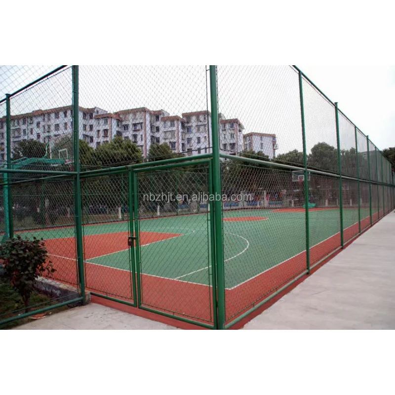 Cerca de quadra de basquete, campo, estádio esportivo, cerca, parque infantil escolar, rede protetora