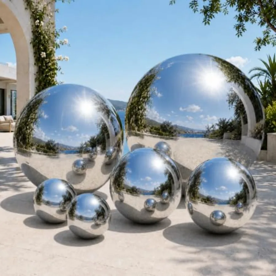 6PCS Inflatable Mirror Ball Set For Parties Weddings Events Photo Booths And Stage Decor Made Of Reusable Large PVC Reflective