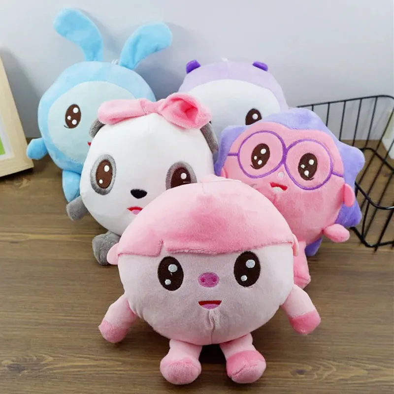 

Плюшевая игрушка Babyriki: мультяшные персонажи русского аниме (Панда, Крэш, Рози, Уолли, Чи-чи) — мягкие игрушки-животные (свинья, панда, кролик) — подарки для фанатов на Рождество