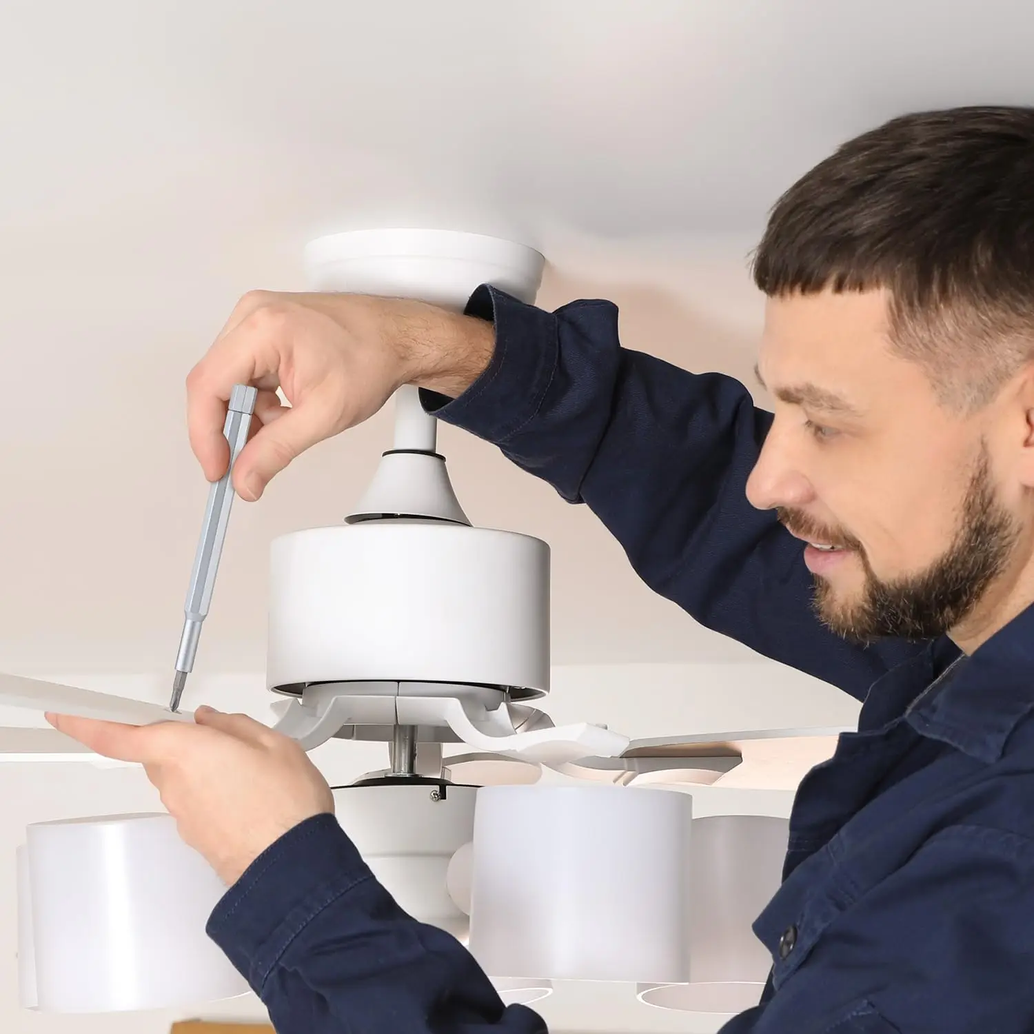 مجموعة مفكات براغي دقيقة 25 في 1 - لقم T5/T6/T8 مغناطيسية، مقبض ألومنيوم غير قابل للانزلاق، حافظة ABS لجهاز MacBook/PS5/iPhone/Electroni