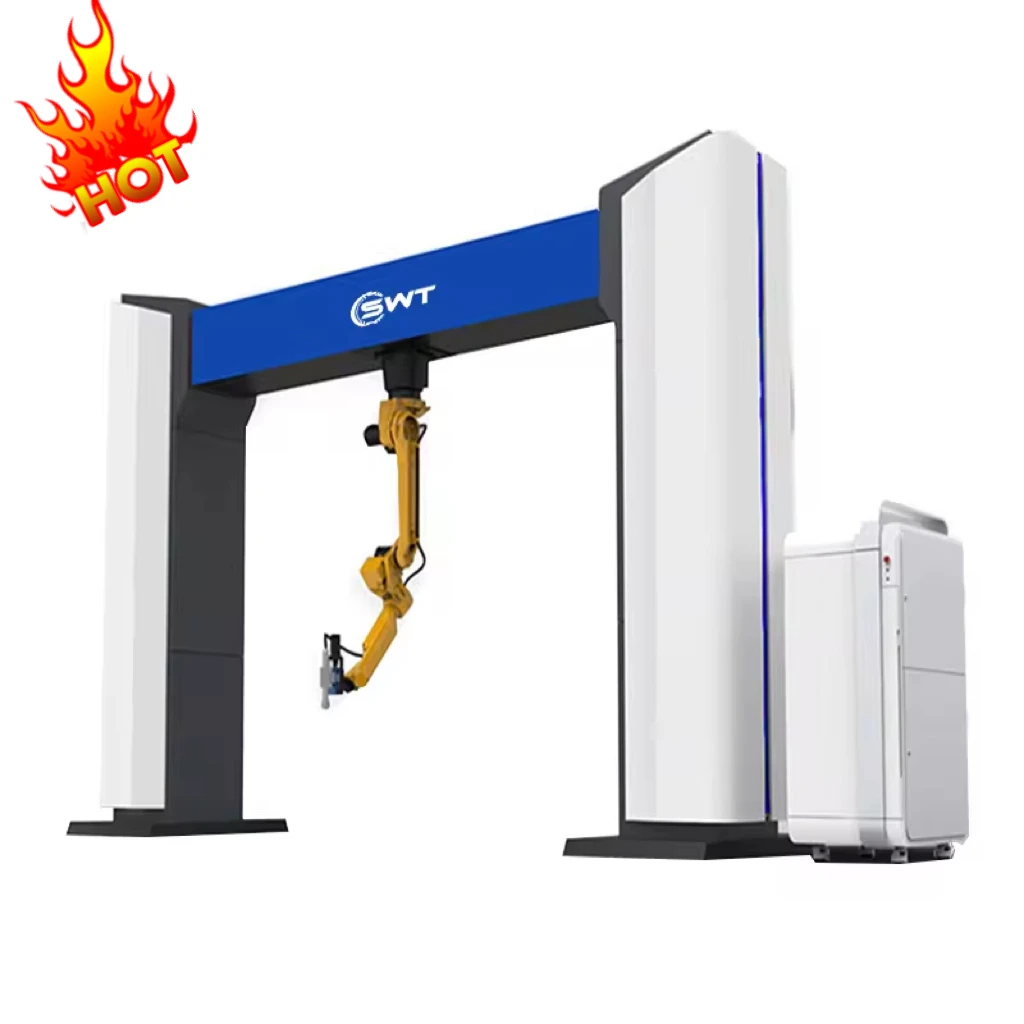 الصناعية 6 محور الذراع ياسكاوا محرك معزز جديد المياه المبردة الليزر آلة القطع ثلاثية الأبعاد عالية الدقة للمصد #5