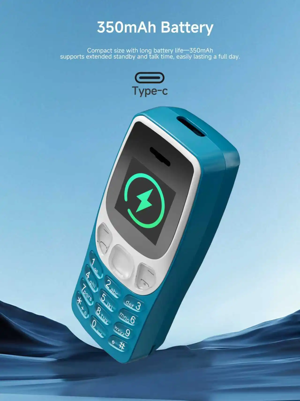 New SERVO BM80 4G LTE Mini Mobile Phone Dual SIM Speed Dial Auto Redial Auto Call Recorder Music Player Small Phone Blacklist