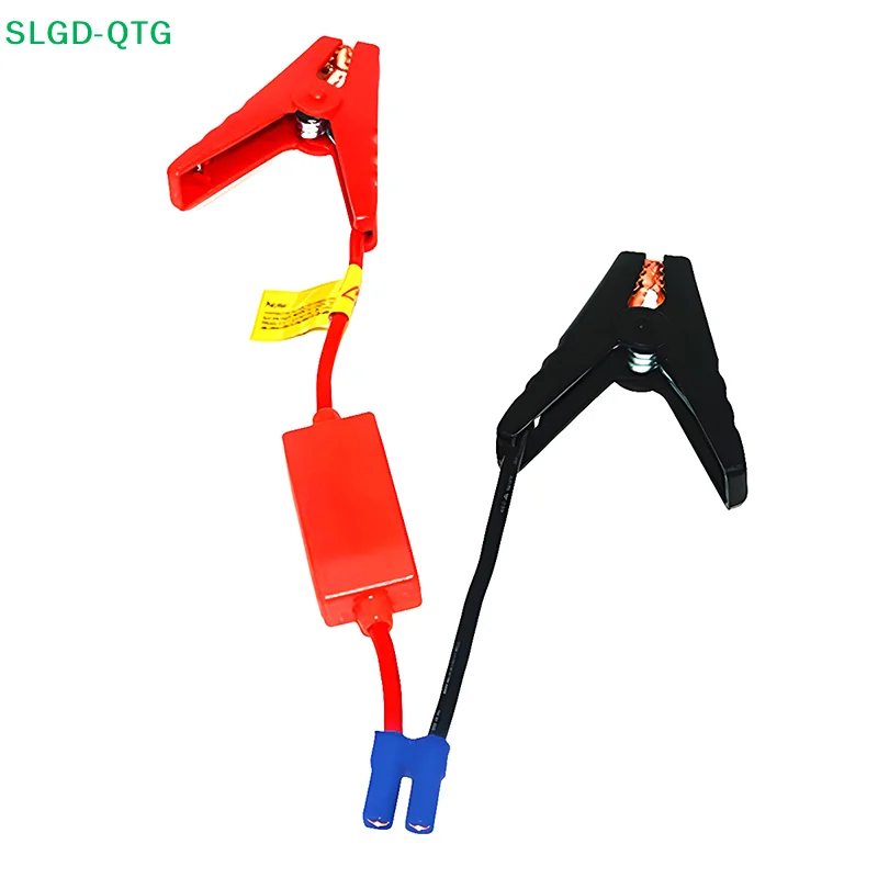 HOT! Emergency Battery Jump Cable Clamps With EC5 Plug Connector 12V Starting Device Jump Starter Alligator Clip For Car Trucks