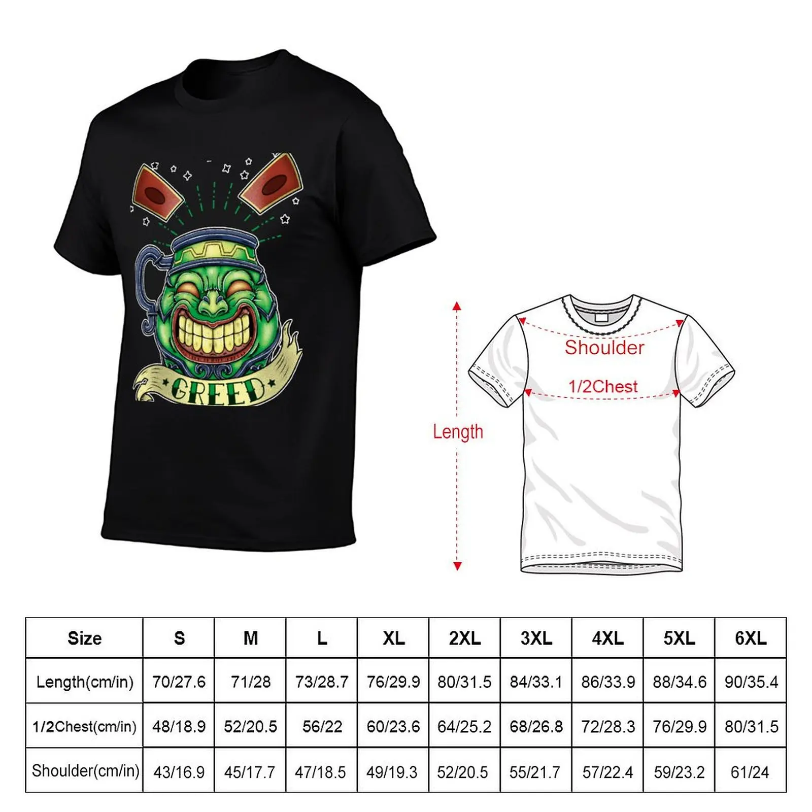 GREED POT T-ShirtT-Shirt shirts graphic tees graphic t shirt vintage custom shirt oversized graphic tee mens t shirt