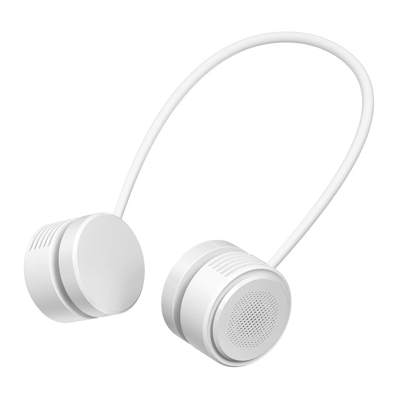 B58B-พัดลมแขวนคอแบบพกพาพัดลมขนาดเล็กไร้ใบพัดแบบชาร์จไฟได้สําหรับการเดินทางและกีฬากลางแจ้ง