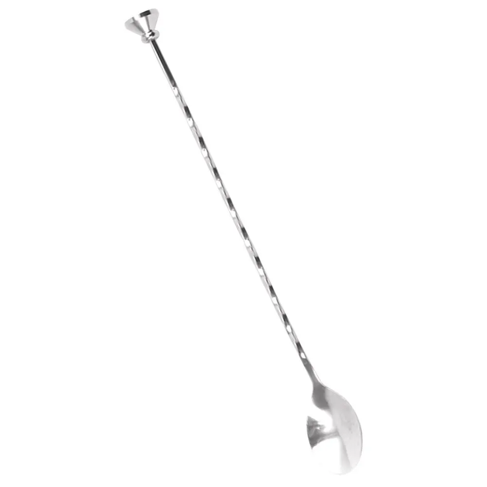 

Stainless Steel Multi-Function Cocktail Stirring Spoon Long Handle for Coffee Tea Drinks Bar Supplies Mixing Spoon