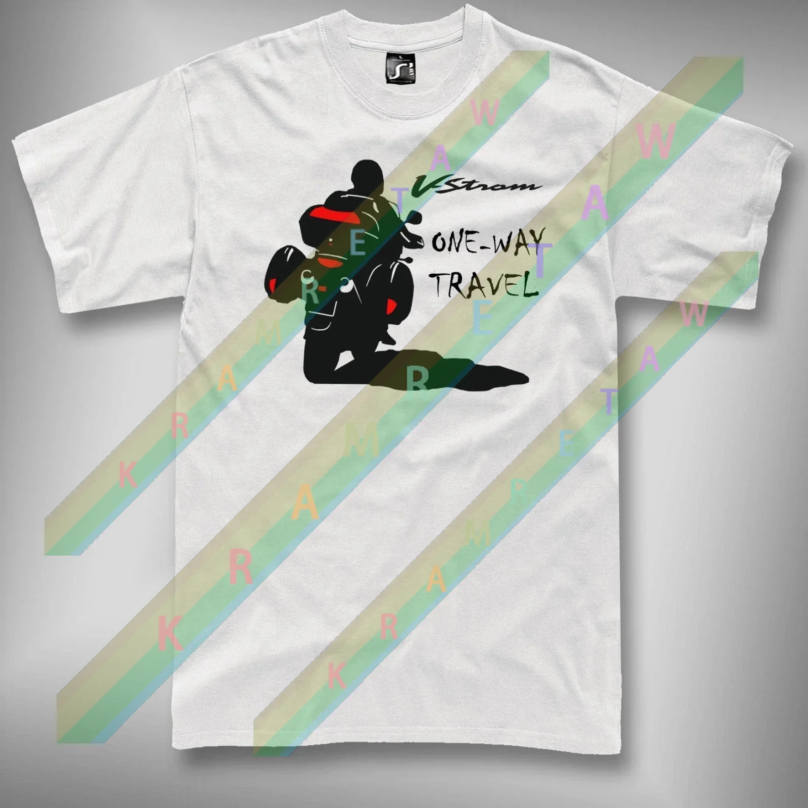 

2025 summer Men 100% Cotton T Shirt Casual DL 1000 650 V Strom motorcycle T-shirt Graphic Summer Cool Tee