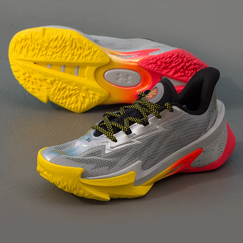 Zapatillas de baloncesto Under Armour para hombre y mujer, serie Curry 7, zapatillas deportivas, zapatillas de entrenamiento práctico 3027983-099