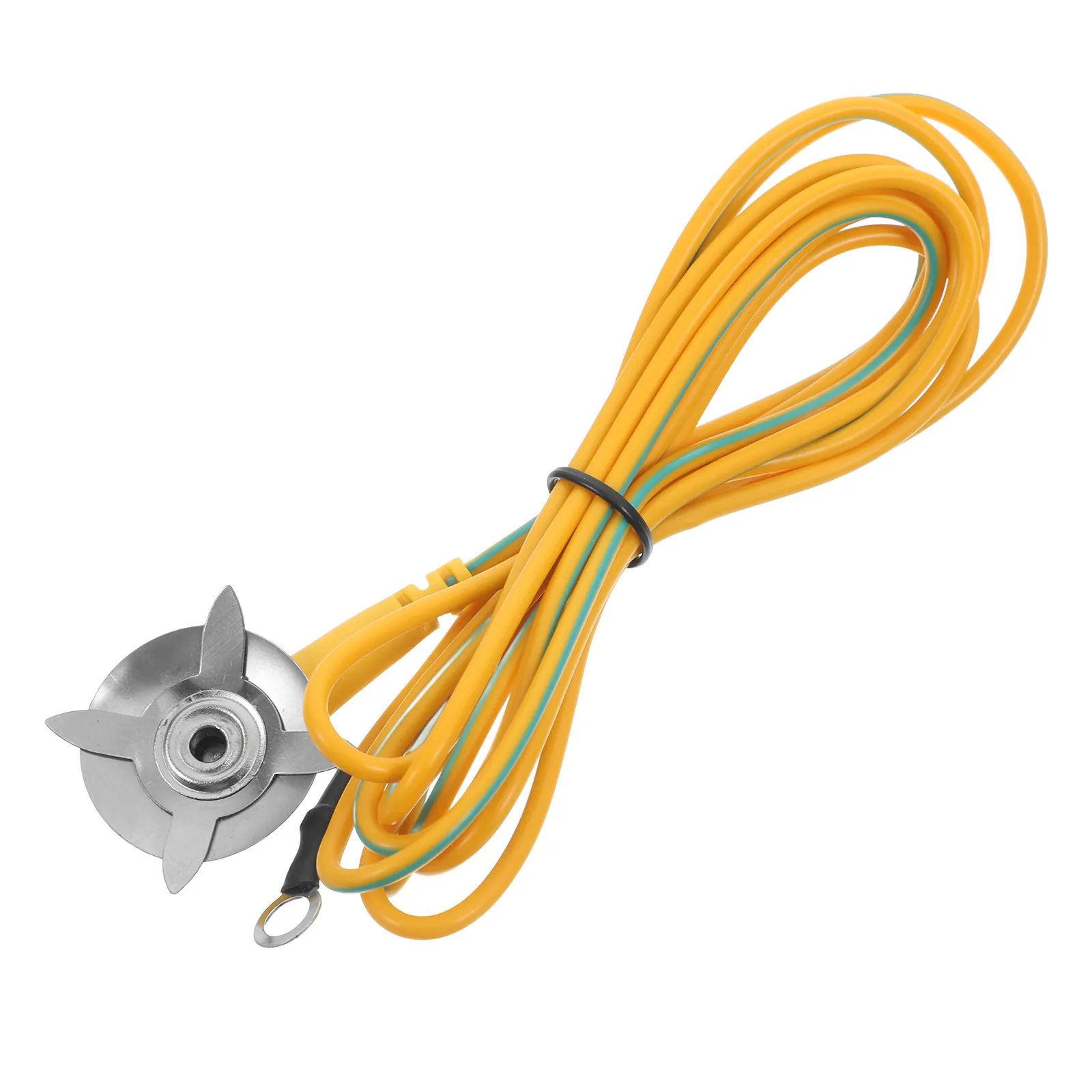 

Lightweight Portable Grounding Cable Anti-Static Ground Safe Cable for Electrical Device Equipment Replacement Ground Wire