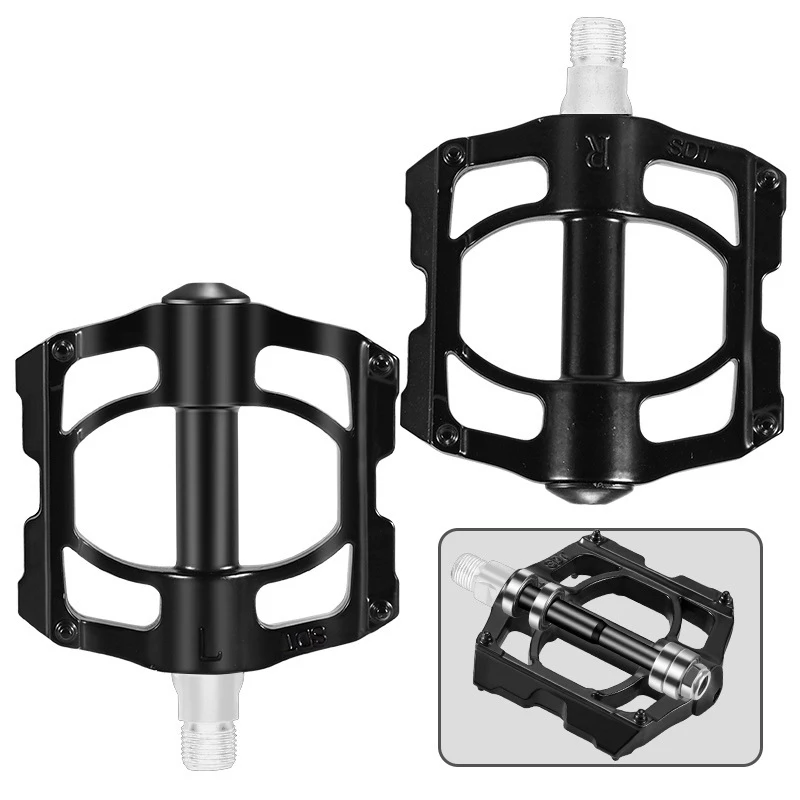 AliExpress Mountain Bike Pedals Pedals Aluminum Alloy Bearings Pedals Bike Riding Accessories