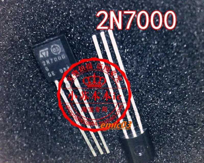 10pieces  2N7000G 2N7000   TO-92