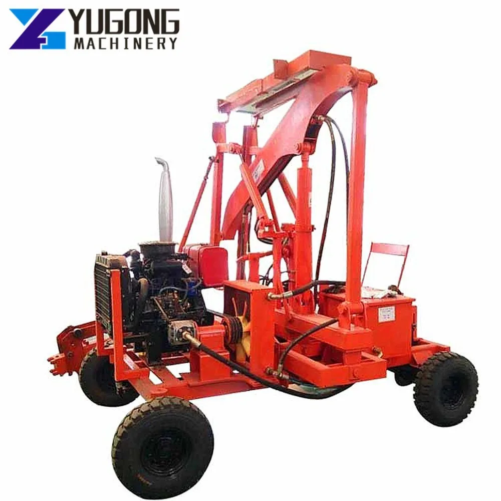 YUGONG Hydraulic Type Highway Guardrail Pile Driver with Hydraulic Hammer  Milling Machine Water Well Well Drilling Machine