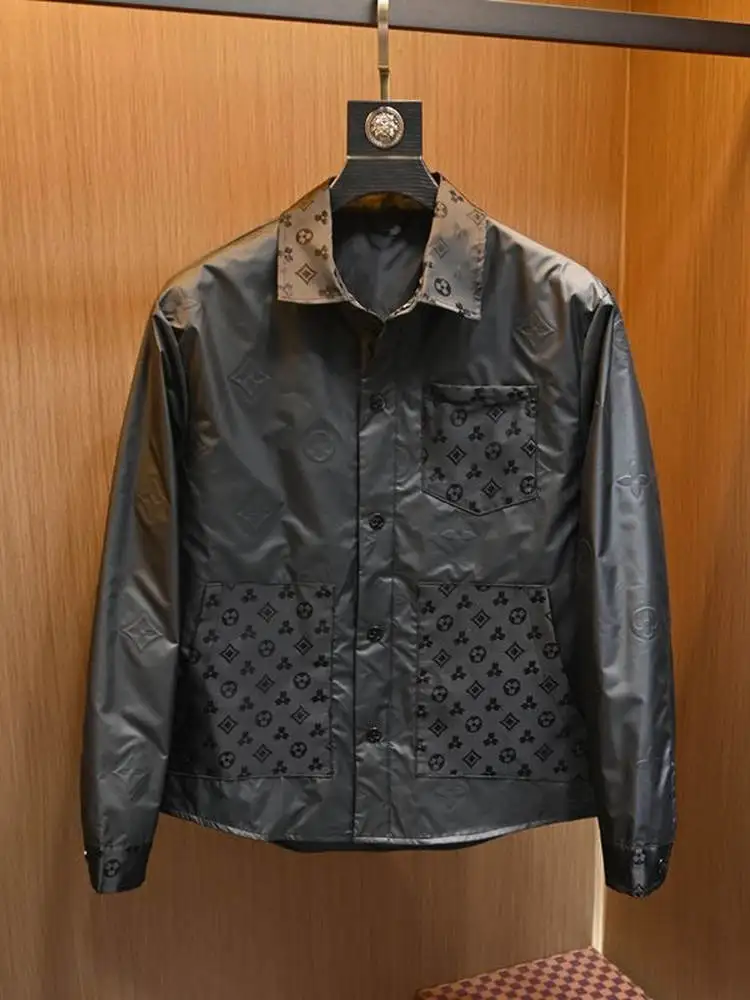 

Мужская модная куртка с воротником-рубашкой в американском стиле, повседневная верхняя одежда из дышащего полиэстера, с длинными рукавами, стандартного кроя, летняя куртка