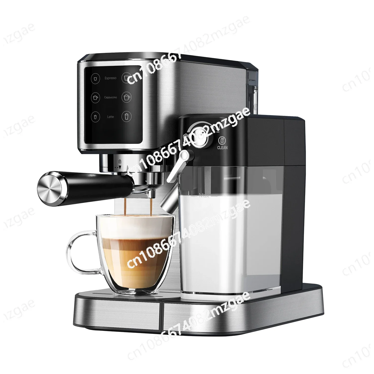 

Multifunctional 3 in 1 Double Group Commercial Desktop Coffee Machine Counter Coffee Machine