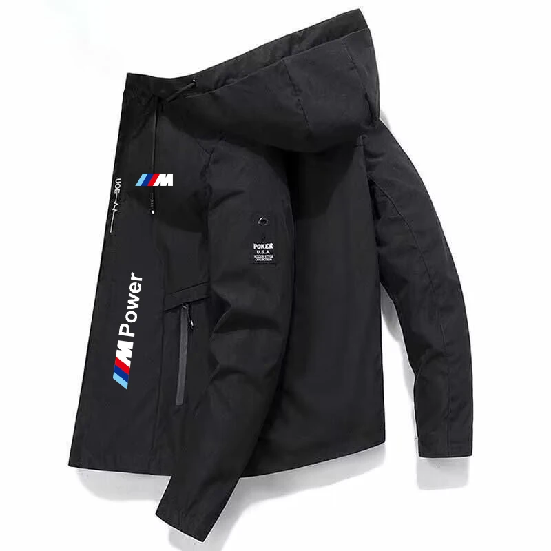 

2025 New BMW Bicycle Jacket Fashion Leisure Sports Bicycle, Super Large Outdoor Street Racing Motorcycle BMW Jacket