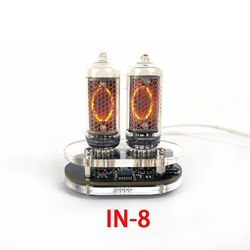 2-digit IN-18 thermometer Glow Tube Thermometer IN8 timer Nixie Clock Home USB 5V