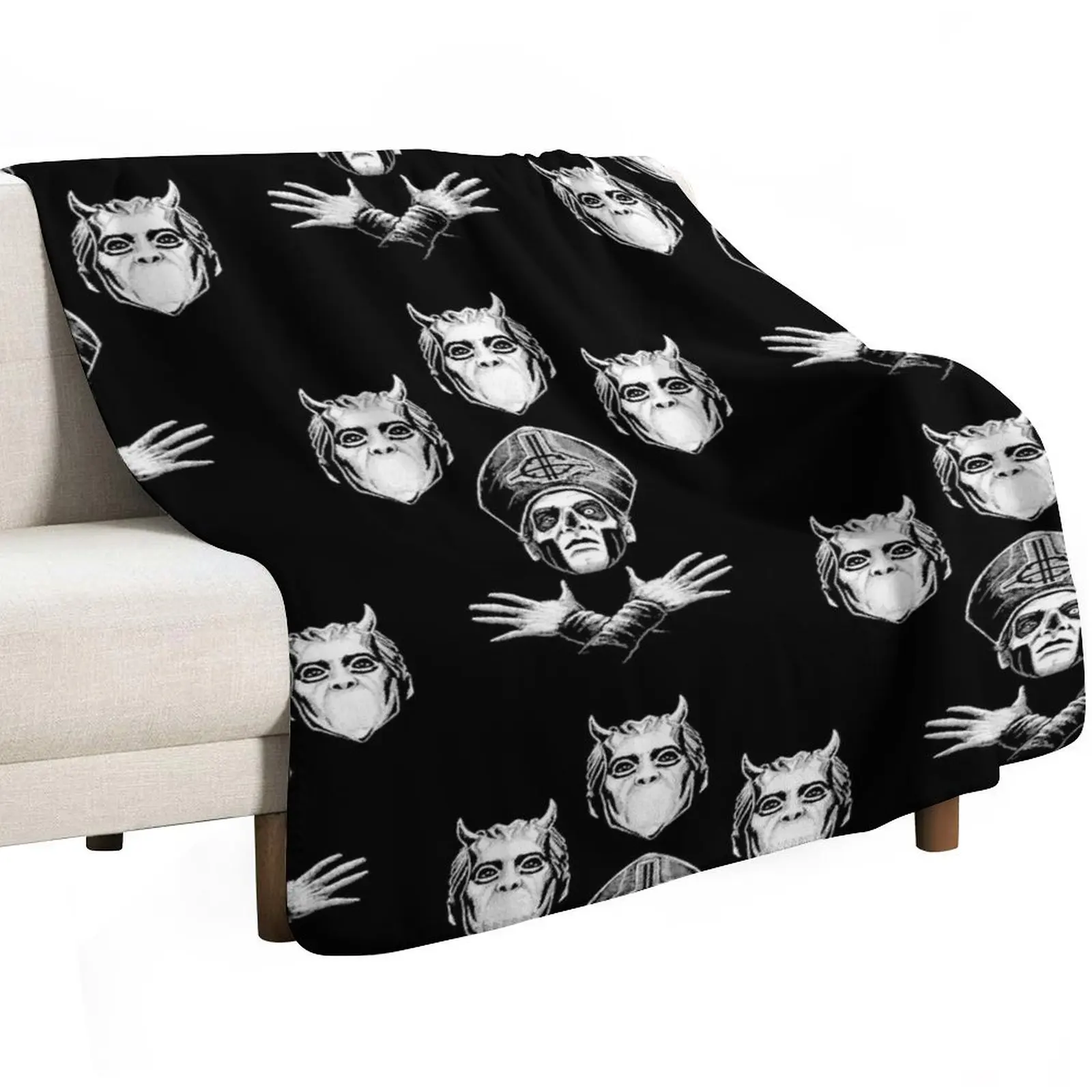 Bohemian Papa Throw Blanket Furrys Sofa Plaid on the sofa Extra Large Throw funny gift decorative Blankets