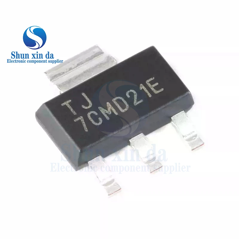 10PCS  TLV1117 TLV1117LV12DCYR SI SOT-223 1A Fixed Voltage Low Dropout Voltage Regulator Original Genuine Patch Brand