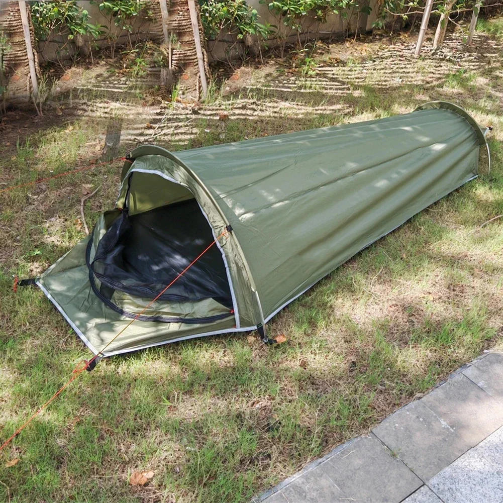 

Abrasion Resistant Single Occupant Tent With Robust Design Perfect For Hiking And Backpacking In Various Conditions