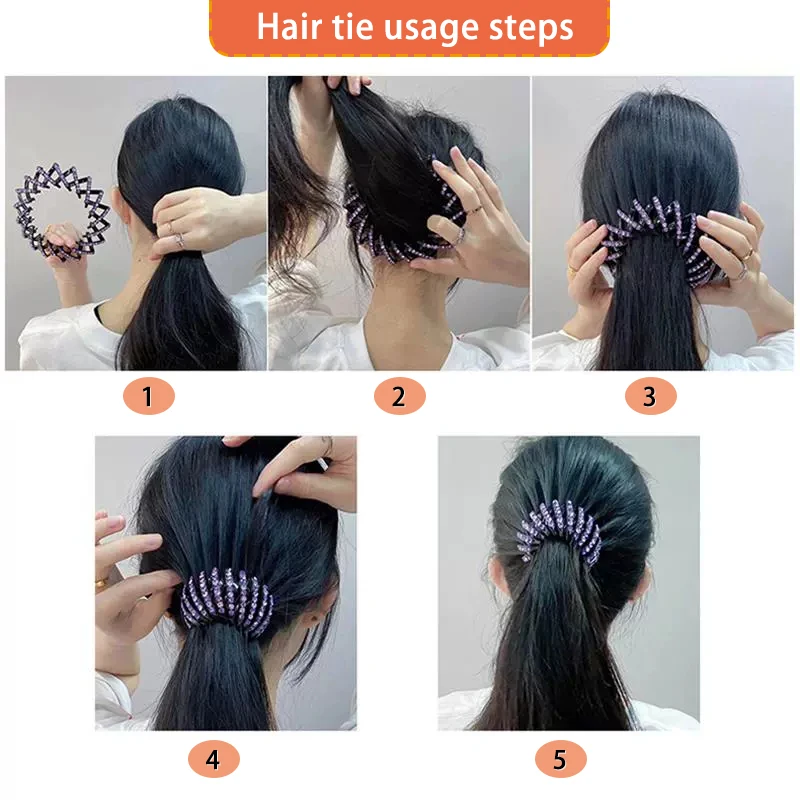 New Women Rhinestone Fashion Hair Claw Girl High Ponytail Clip Fixed Buckle Claw Clip Advanced Sense Hair accessories Headwear