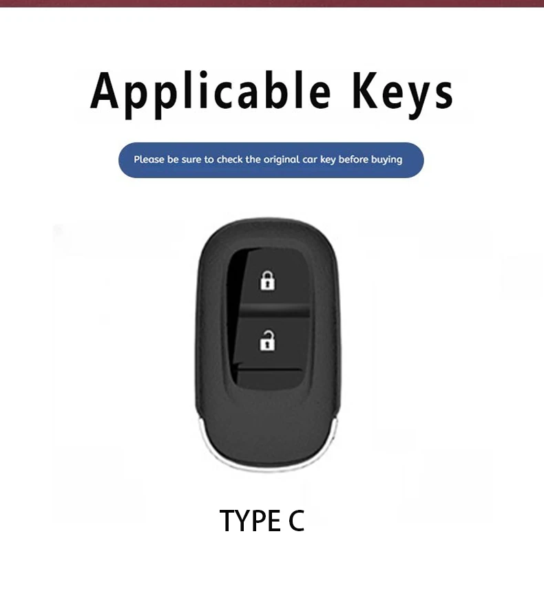 Zinc Alloy Car Remote Key Case Cover For Honda Accord Civic 11th 2022 2023 2024 HR-V CR-V Pilot Sport SI EX 2 Buttons Luxury