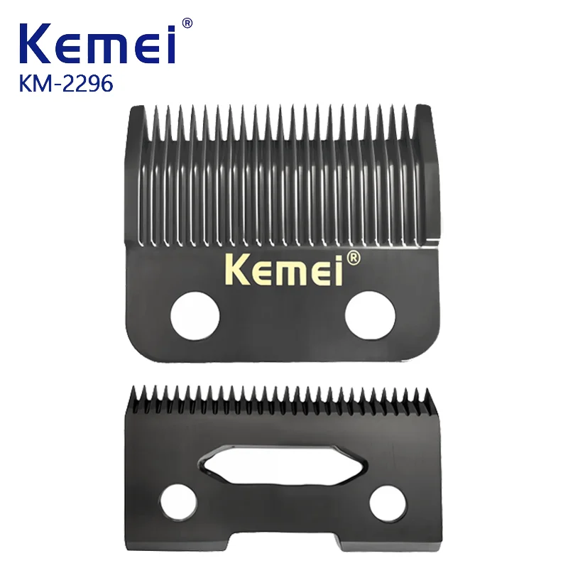 Kemei KM-2296 Replacement Blade Hair Clipper Blade Barber Cutter Head For Electric Hair Trimmer Clipper Cutting Machine