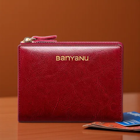 Anti RFID Woman Small Genuine Leather Purse 2025 New Design Ultra Thin Coin Wallet for Women Fashion Gifts