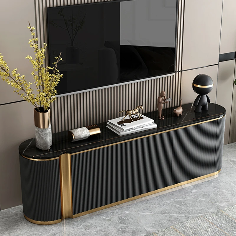 Self Standing Tv Stands Entertainment Modern Console Universal Living Room Monitor Mainstays Meuble Salon Luxury Furniture