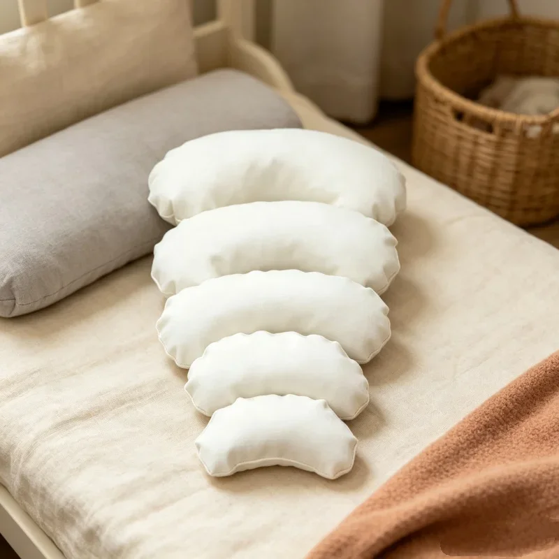 

Newborn Styling Bean Bag Pillow 5 Pieces Set Crescent Positioning Cushion For Infant Indoor Photo Shooting Auxiliary Accessory