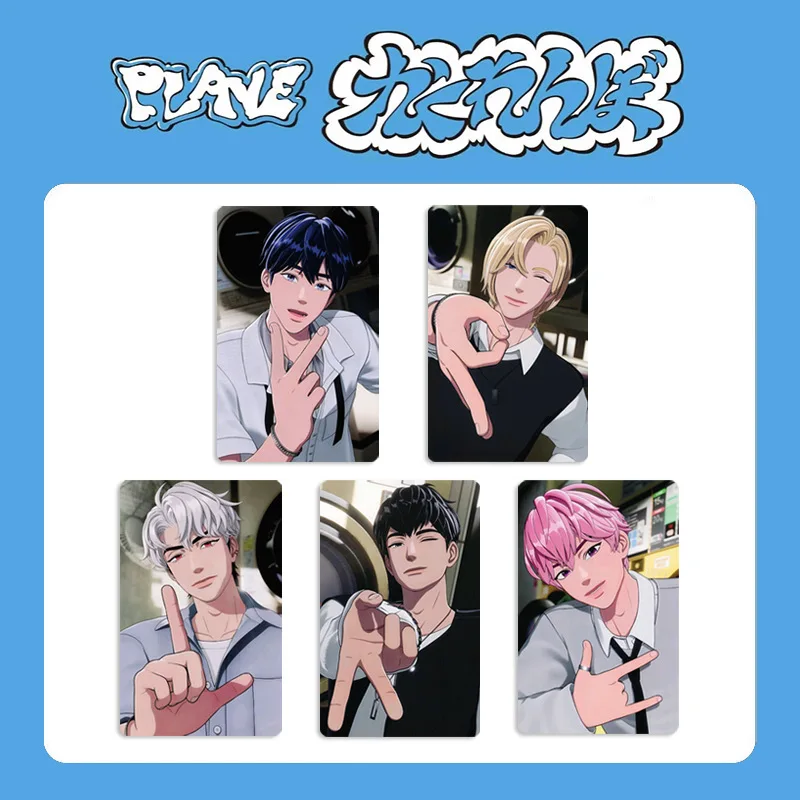 5 ピース/セット Kpop PLAVE JP アルバムかわいい Selfie カード Bamby Eunho ノア韓国スタイル Photocard Yejun Hamin ファンコレクションポストカード