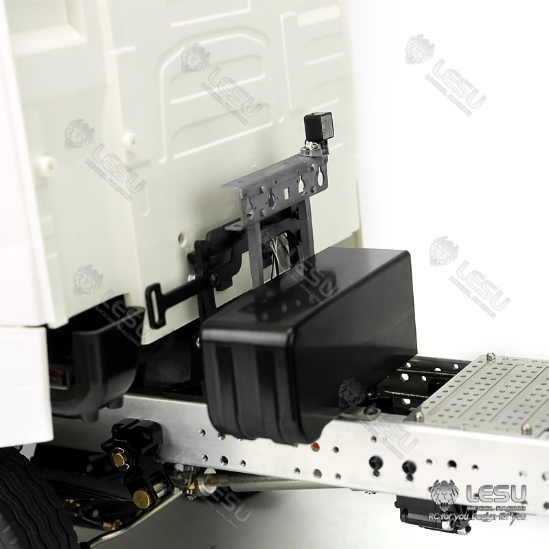 Metal Battery Box Simulation Universal FH12 FH16 For 1/14 Tamiya RCVolvo Tractor and Personal DIY Modified Vehicles