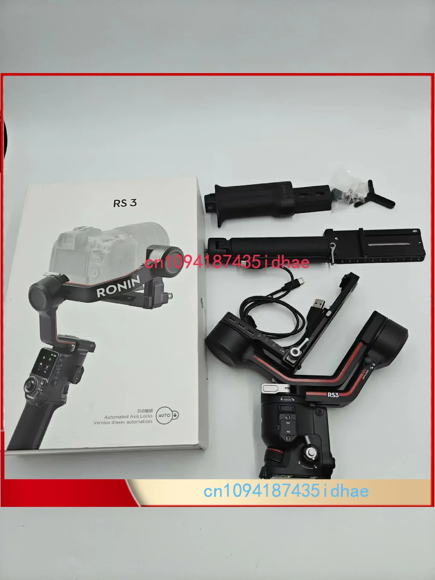 مثبت يدوي خفيف الوزن Ronin RS3 DSLR كاميرات سينما Gimbal Stabilize