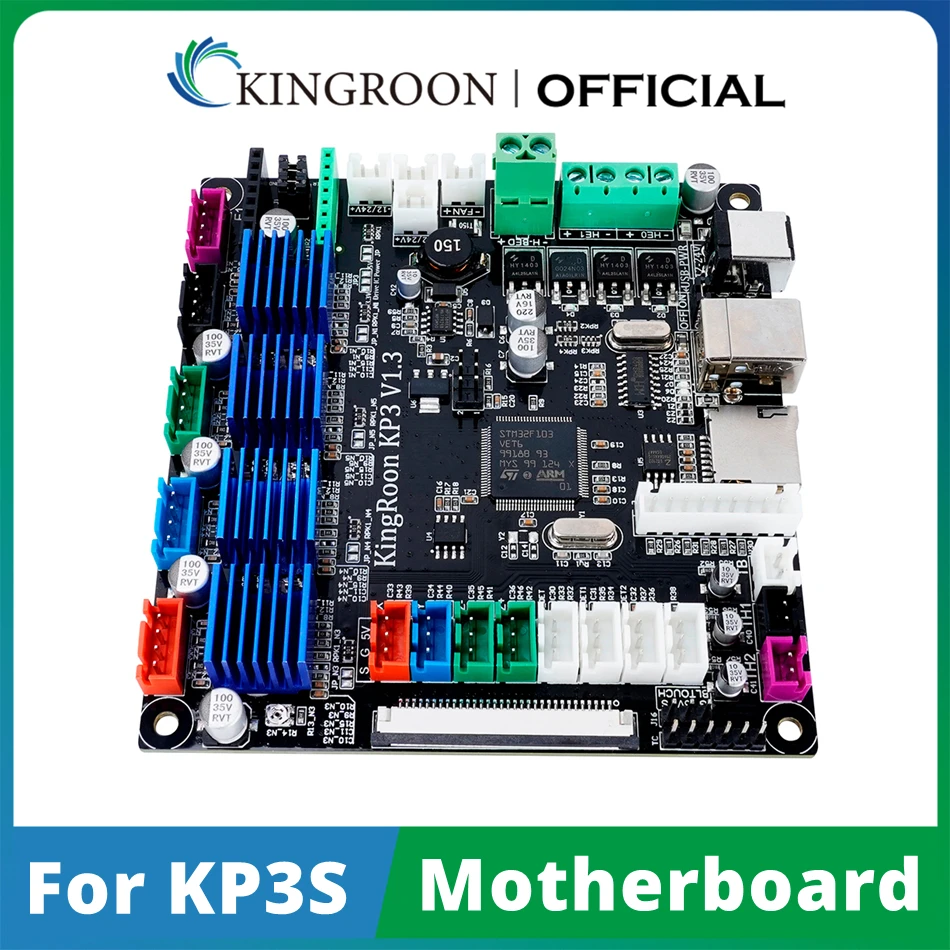 

KINGROON KP3S Motherboard 3D Printer Part TFT V1.3 Control Screen 32 Bits Mainboard KP3S KP5L 2.4'' LCD Touch Screen 24V