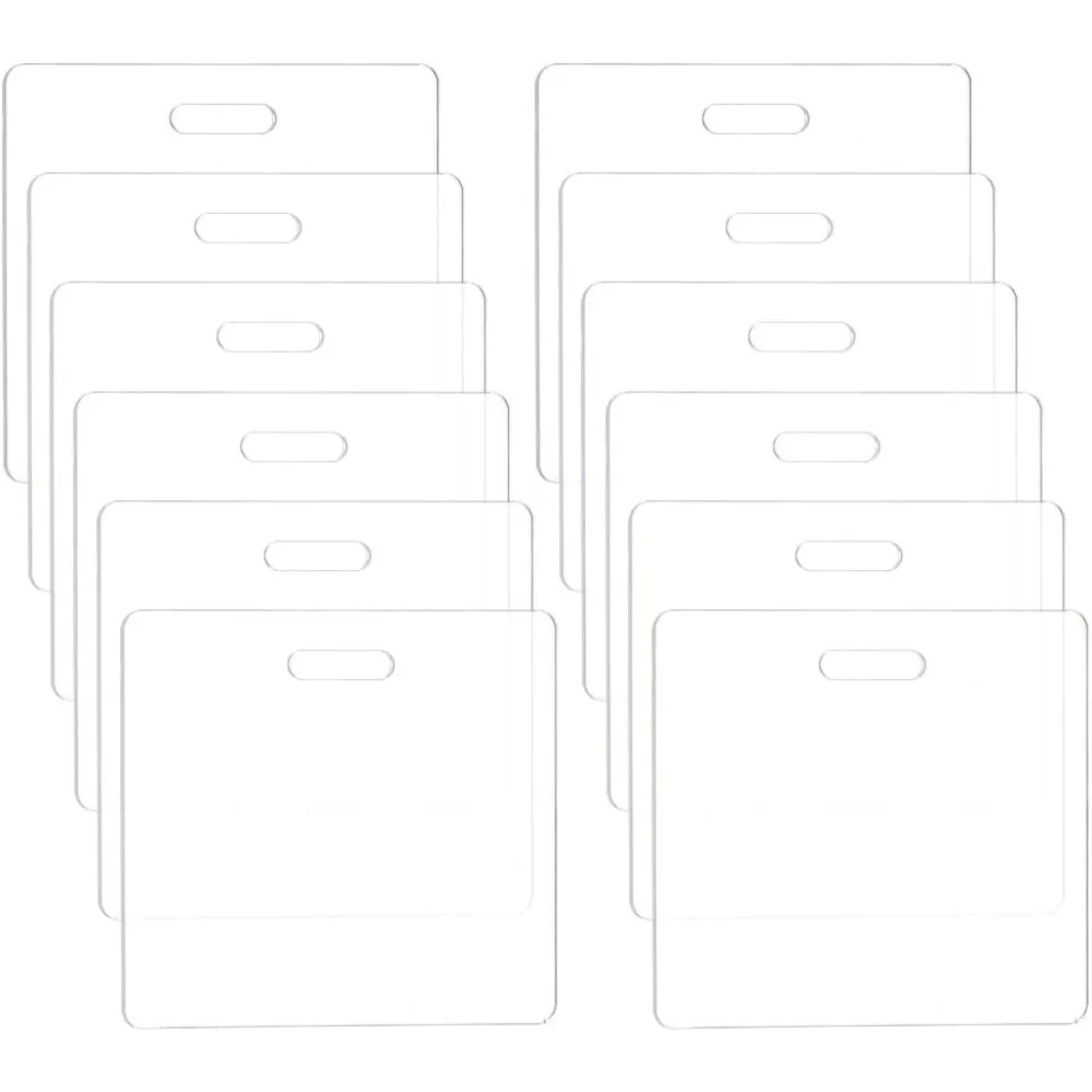 

12 шт. акриловый значок Buddy 3,1x3,3 дюйма, набор заготовок для значка «сделай сам», для медсестры, учителя, лаборатории, технического приема, отверстие: 20,2x5,2 мм