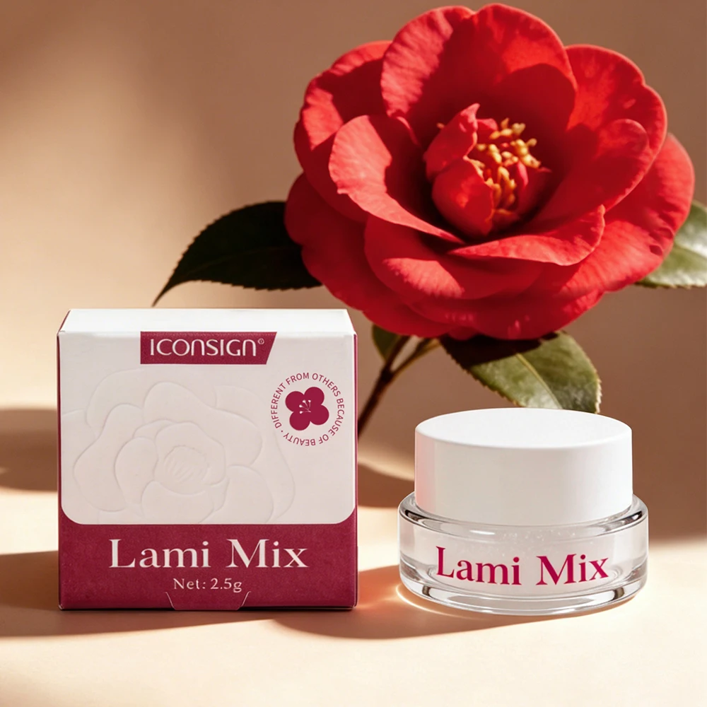 ICONSIGN Upgrade Korean Glueless Crystal Lash Lift Powder Lamination Beauty Makeup Tools