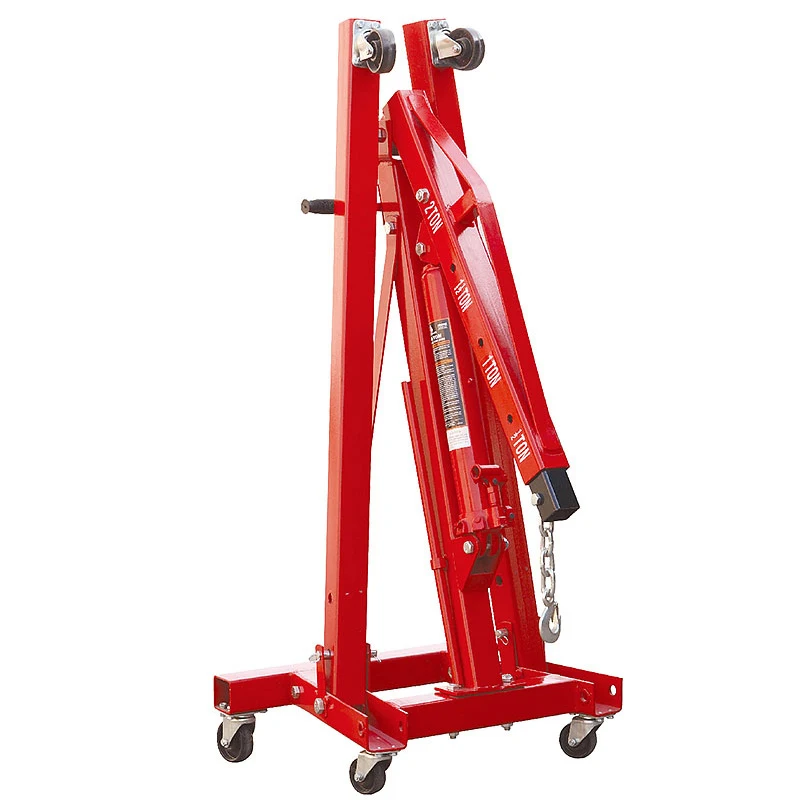 Folding Crane Hydraulic Car Engine Crane Engine Lifting Crane 2 Ton Lifting 25-2240MM Lifting range