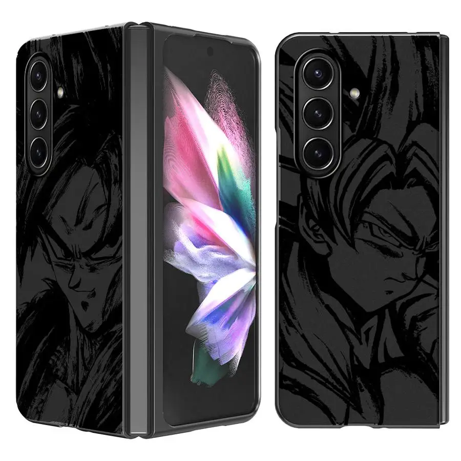 Funda trasera de teléfono con bolas de dragones para Samsung Galaxy ZFold4 Z Fold 7 6 5 4 3 ZFold6 ZFold3 ZFold7 ZFold5