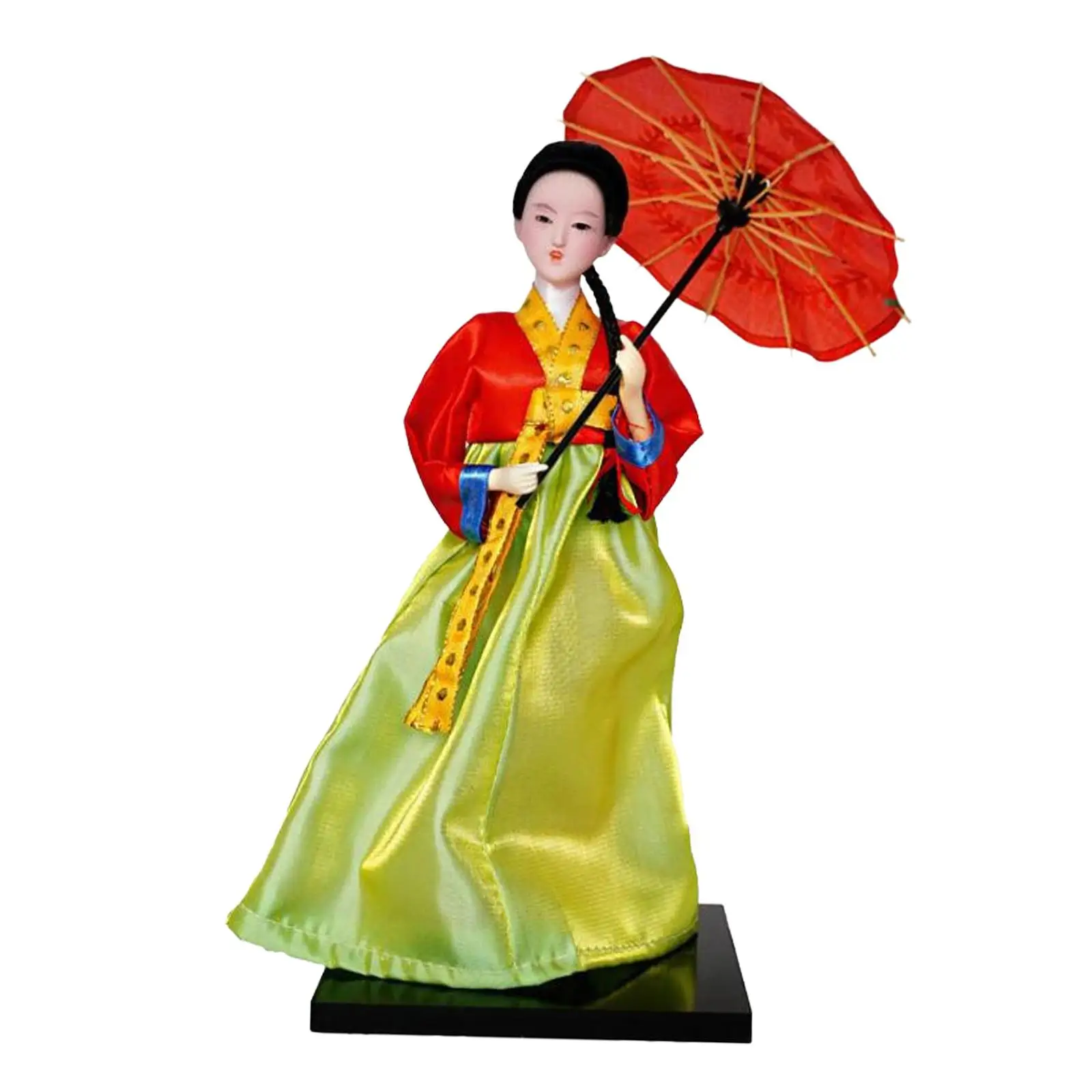 Geisha Kimono Figurine Korean Hanbok Antique Asian Vintage , Traditional