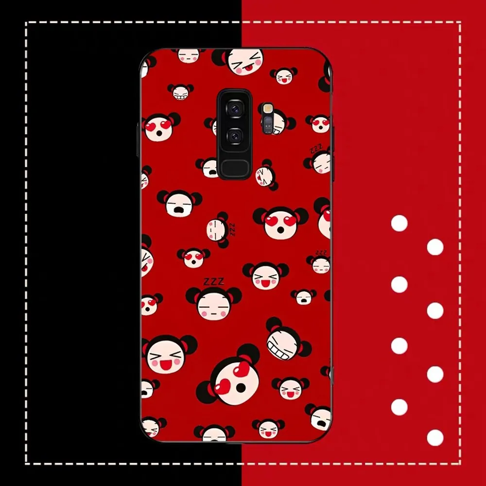 P-Pucca And G-garu Phone Case For Samsung Note 8 9 10 20 pro plus lite M 10 11 20 30 21 31 51 A 21 22 42 02 03