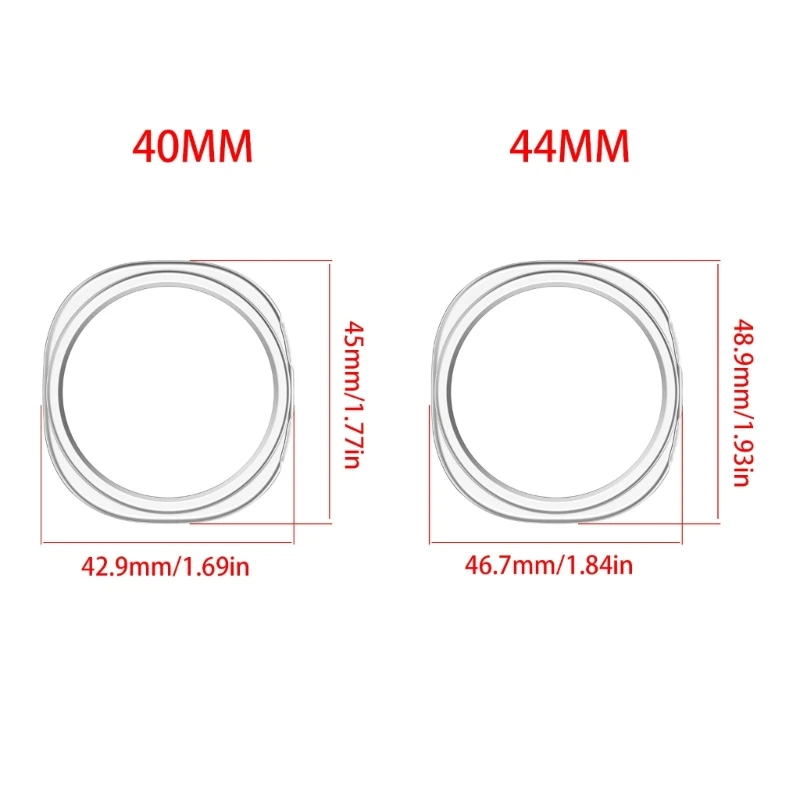 삼성 갤럭시 시계 8 (40mm/44mm) 보호 커버 범퍼 프레임 보호 쉘 스마트 시계 액세서리 용 PC 케이스