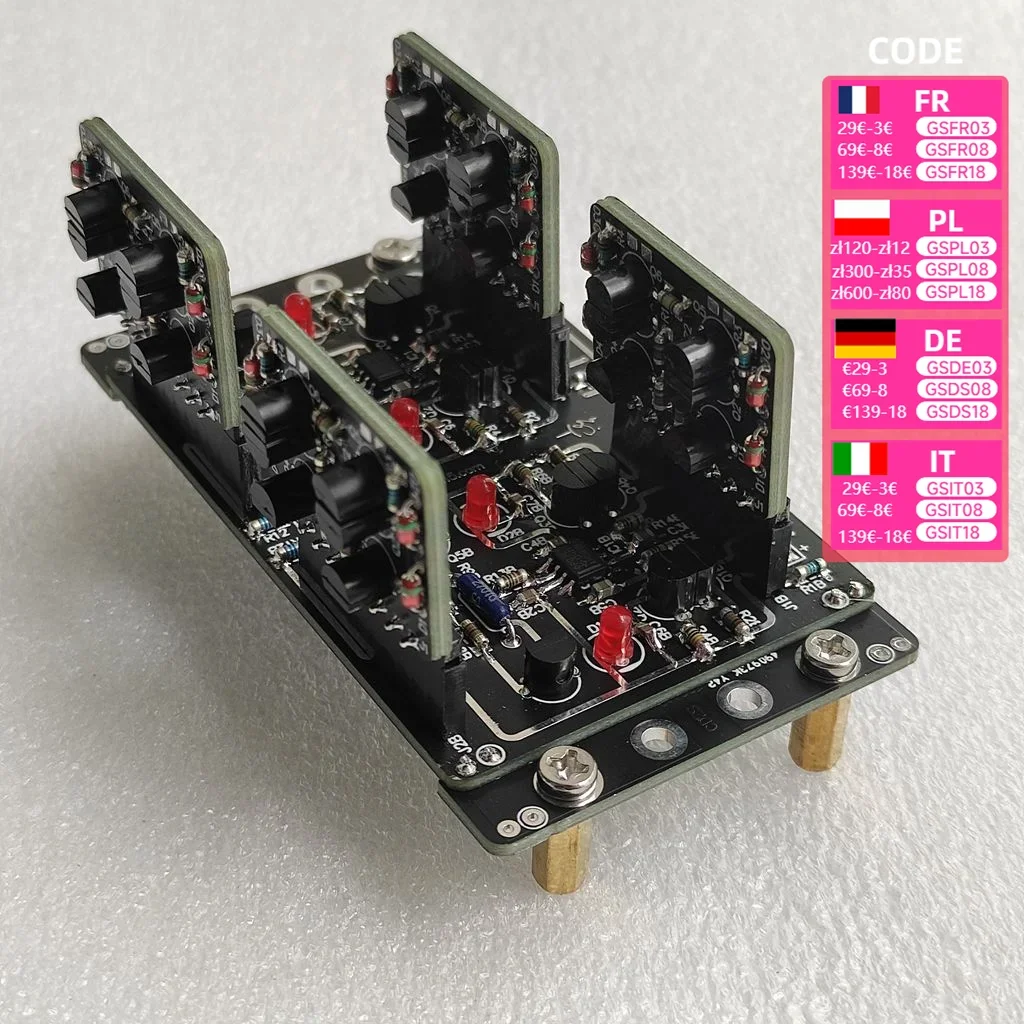 Nvarcher HDAM IV LPF Open Loop Current Transfer Module for Marantz TDA1541 TDA1541A