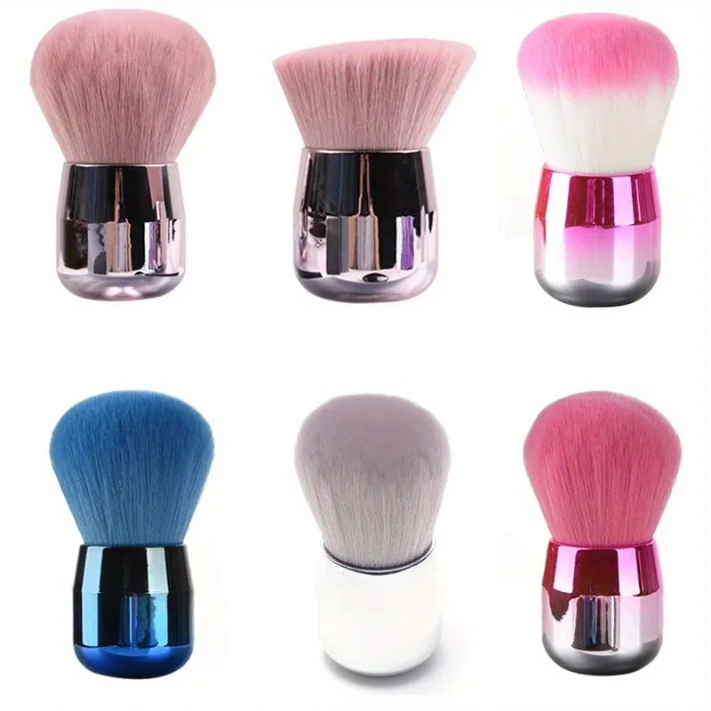 

1PCS Professionals Nails Art Mushroom Brush Round Paint Gel Dust Cleaning Make Up Brush Manicure Accessories equipment Tools