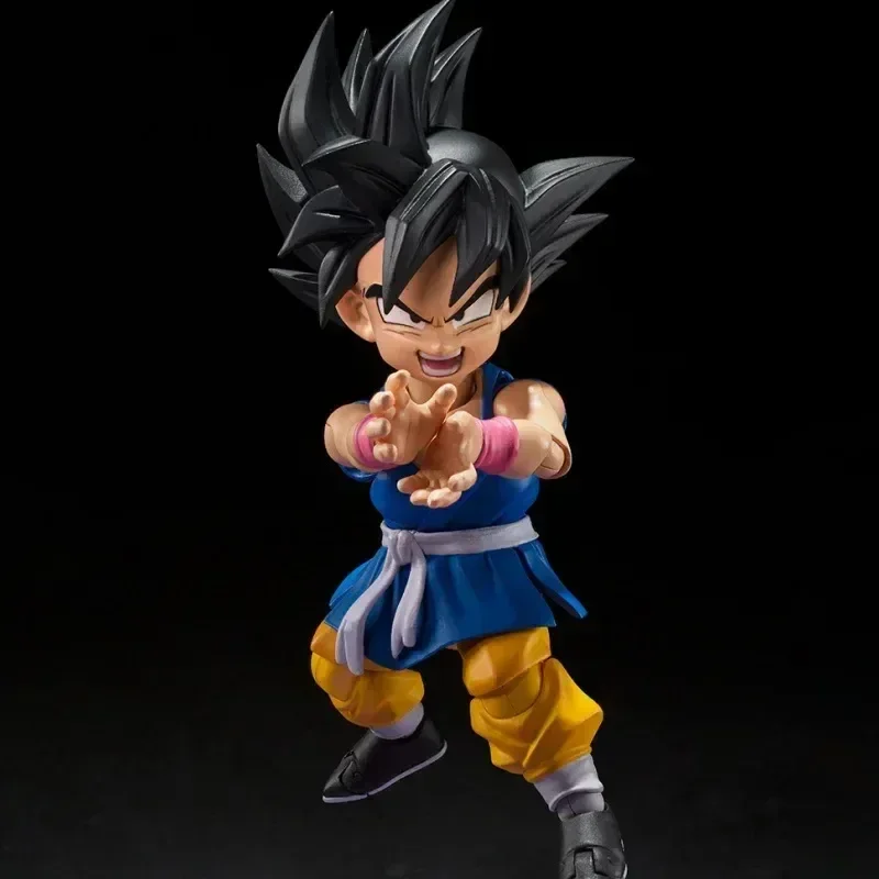 

Original In Stock Bandai Dragon Ball Gt S.h.figuarts Son Goku Kid Kamehameha Anime Figure Action Model Figurals Gift Toys